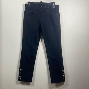 Black three-quarter pants from Zara,‎ size 38/6 USA